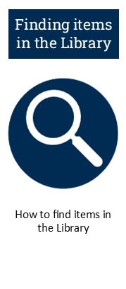Finding items in the Library