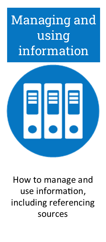 Managing and using information
