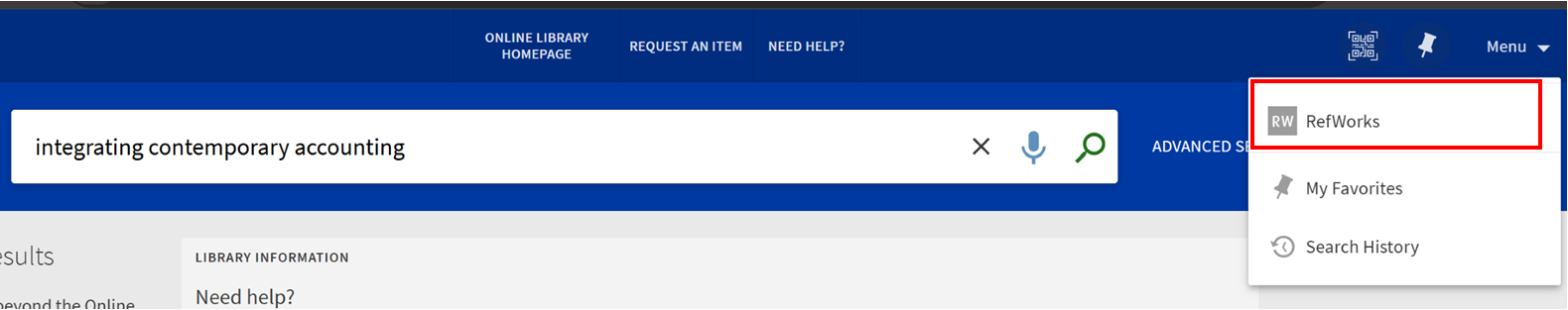 RefWorks Login