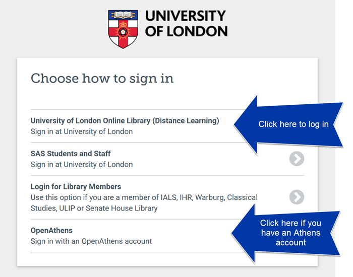 The pages which asks you to choose how to sign in