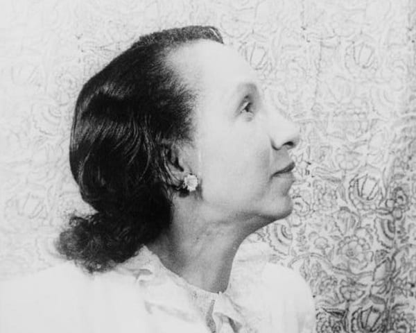 Side profile of Shirley Graham DuBois