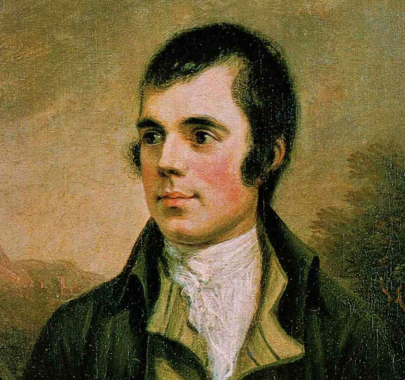 Painting of Robert Burns