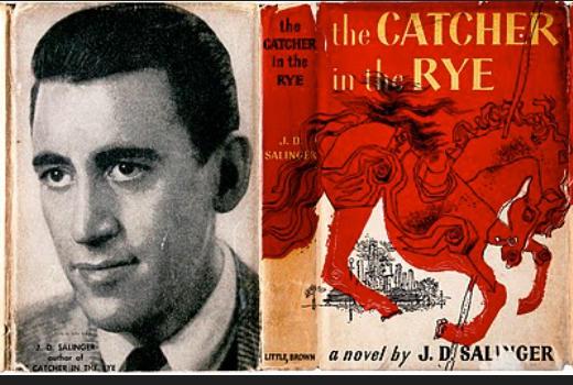 J.D. Salinger and Catcher in the Rye dust jacket