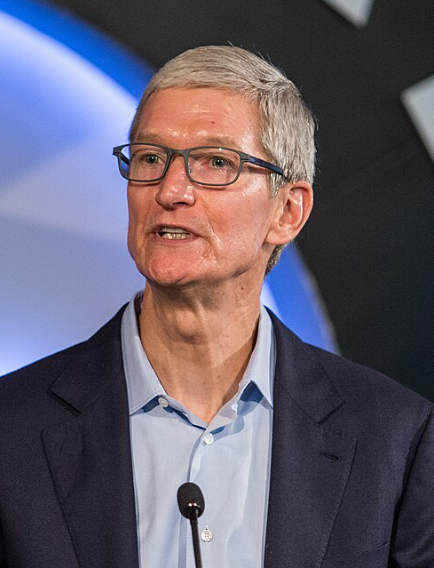 photograph of Tim Cook