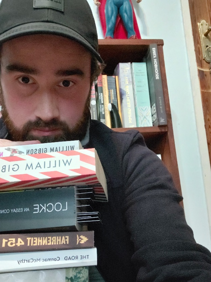 author with a handful of books