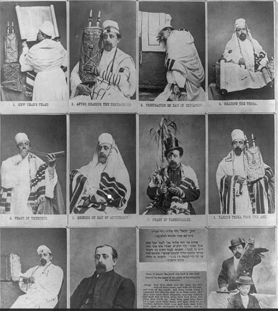historical jewish service images from 18879
